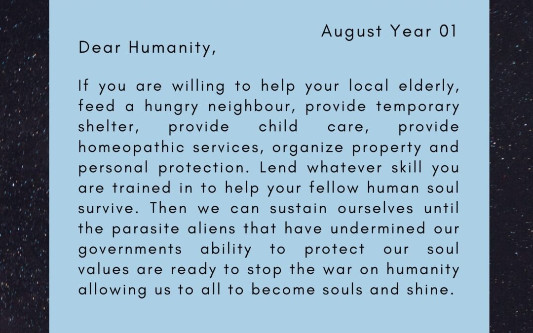 Humanity must be solarized