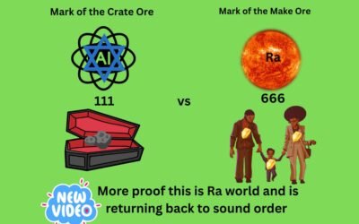 More proof this is Ra world and is returning back to sound order
